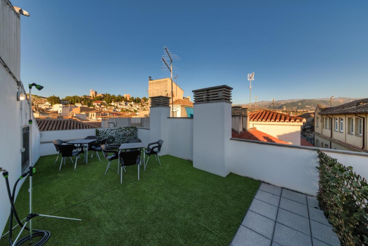 H2Granada En Centro Terraza-Solarium & Parking Apartman Kültér fotó