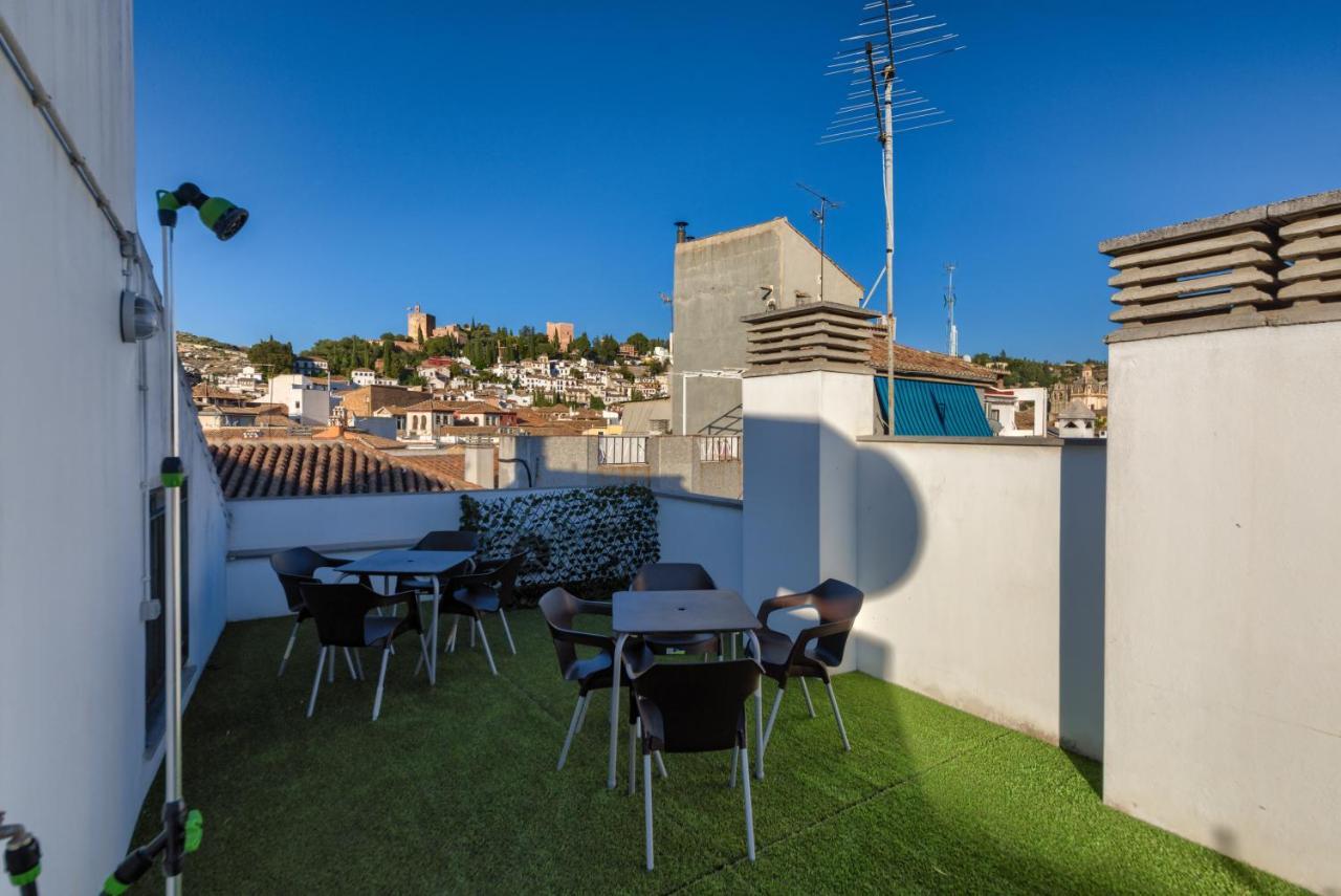 H2Granada En Centro Terraza-Solarium & Parking Apartman Kültér fotó